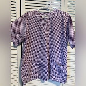 Scrub top by Natural Uniform